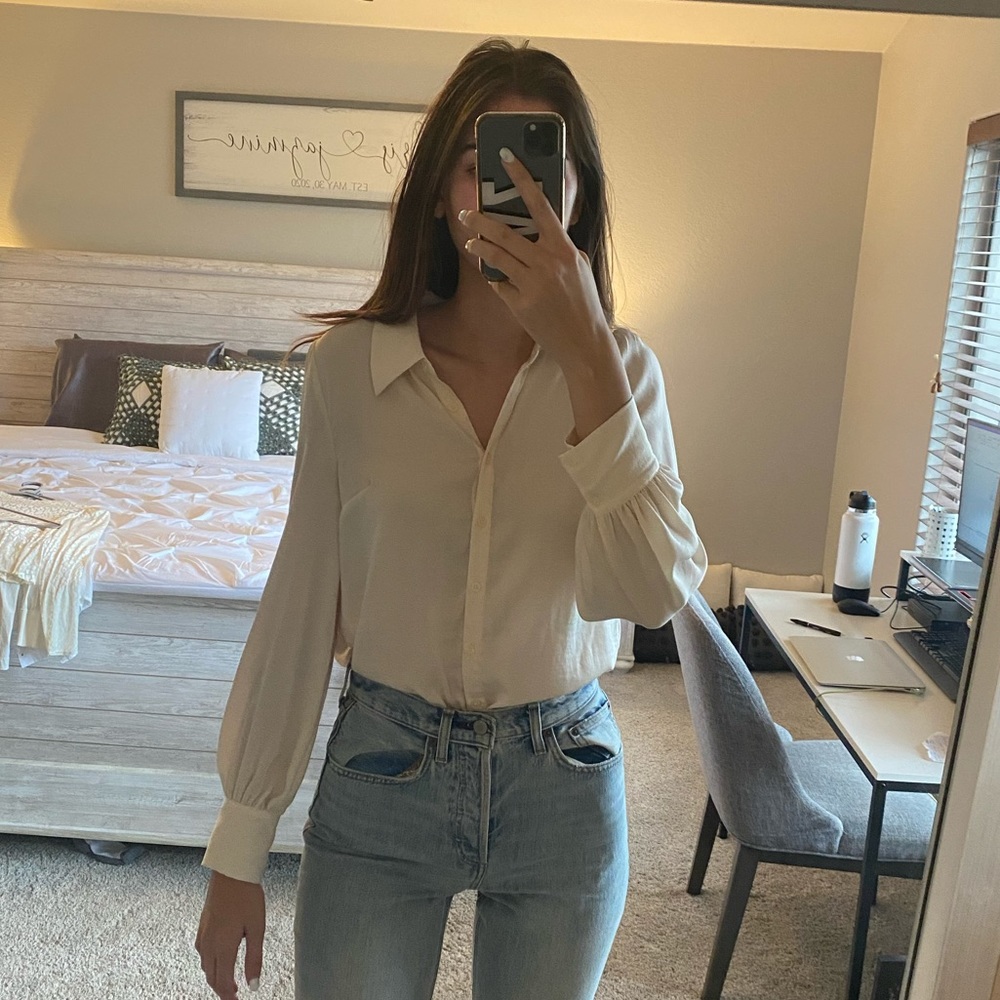 Ivory button down